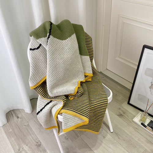 Nelly - Verte Knitted Blanket