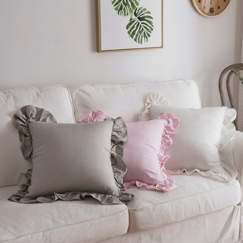 Hilde - Natural Linen Cushion Case (Set of 3)