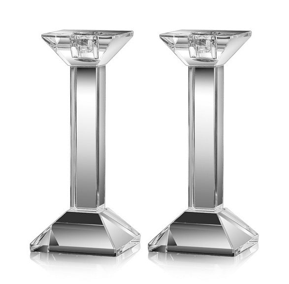 Claire Crystal Candle Holders (Set of 2)