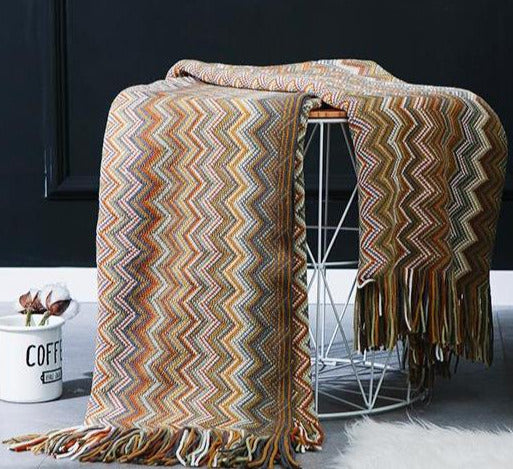 Sahara - Knitted Blanket