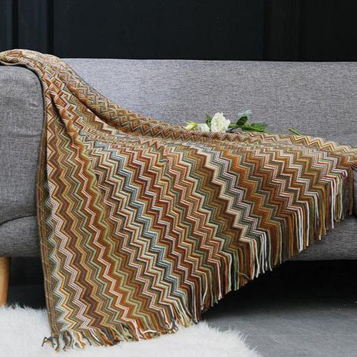 Sahara - Knitted Blanket