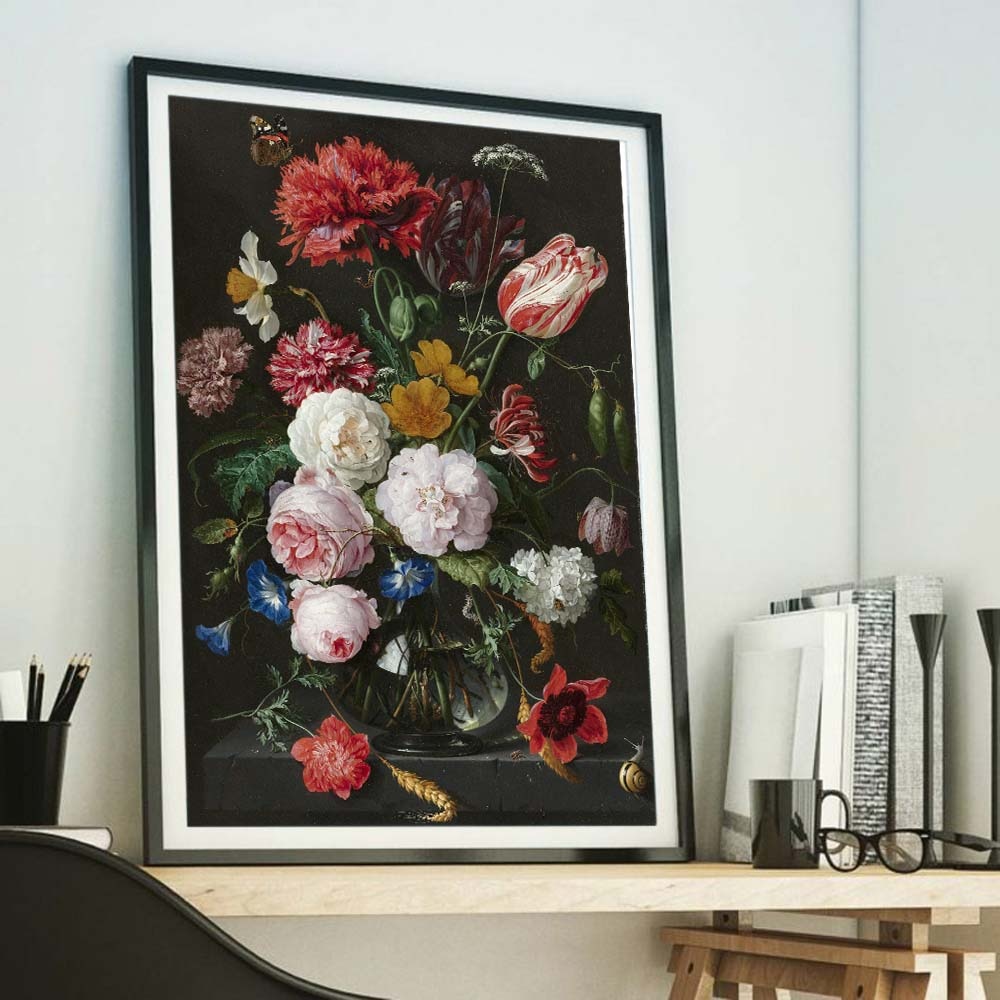 Blush Red Peony Nordic Wall Art Canvas Poster and Print Flower Canvas Painting Picture for bedroom Room scandinavian Decor